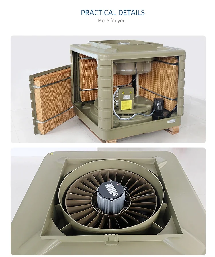 Industrial Desert Air Cooler, JHCOOL, 18000, M3/h, Inverter - detail 4