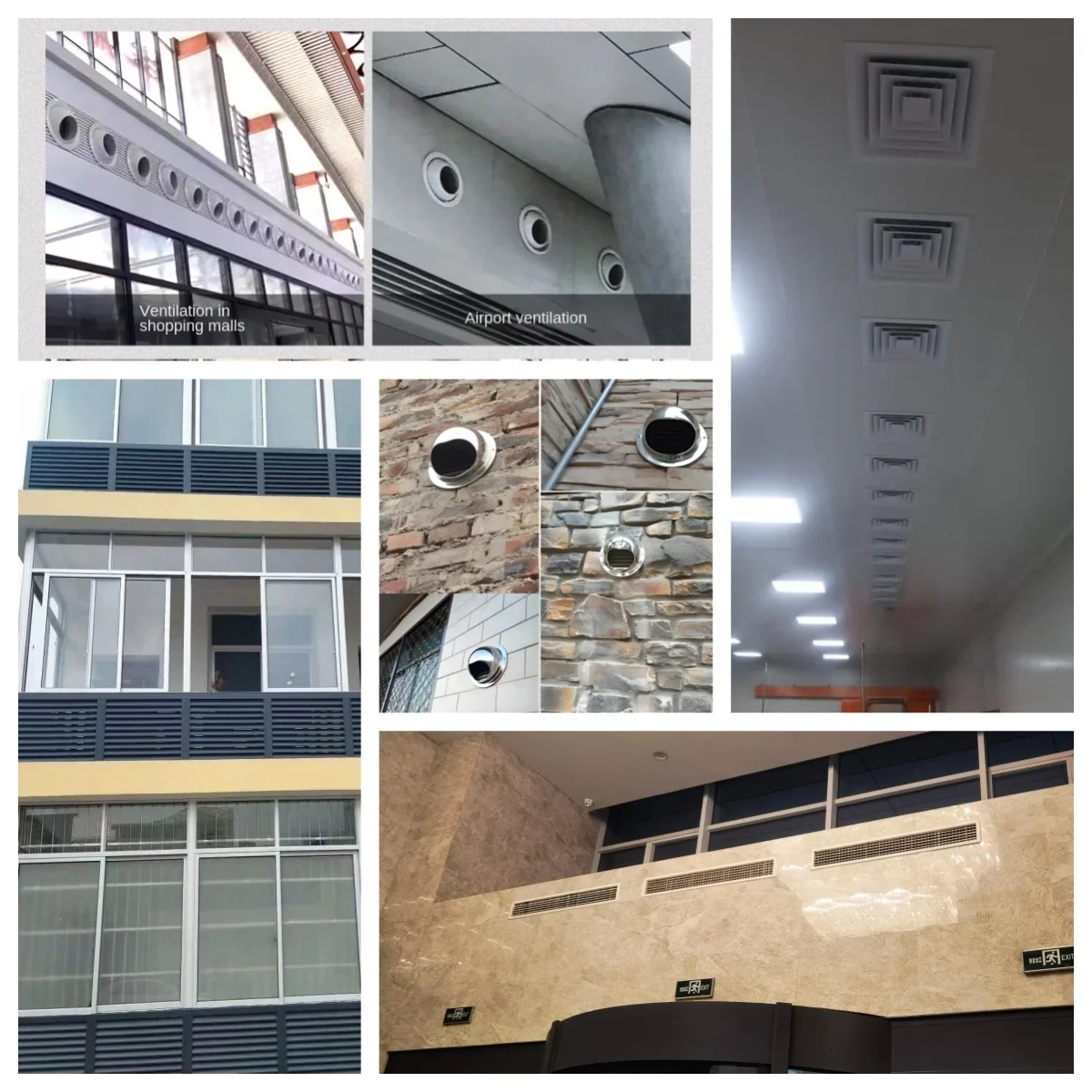 Ventilation Fan Parts, Aluminum, Steel, HVAC - detail 12