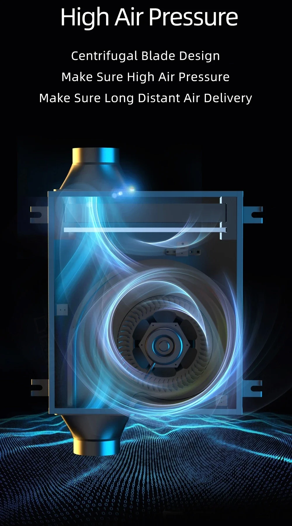 Inline Duct Fan, Centrifugal, HEPA - detail 4