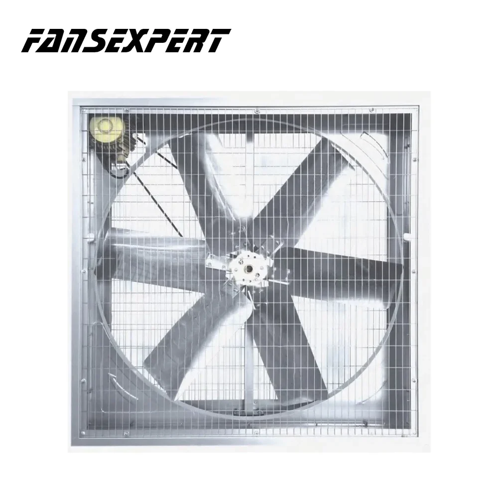 Electric Galvanized Box Fan, 1380mm, Axial, Roof - detail 4