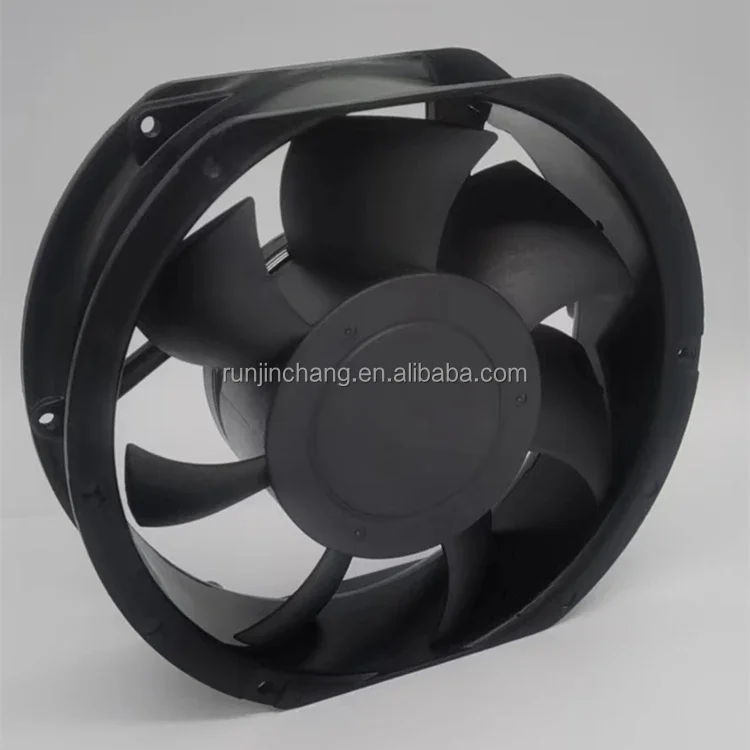 Axial Cooling Fan, 172mm, 12V/24V/48V, Aluminum, 172x150x51mm - detail 2