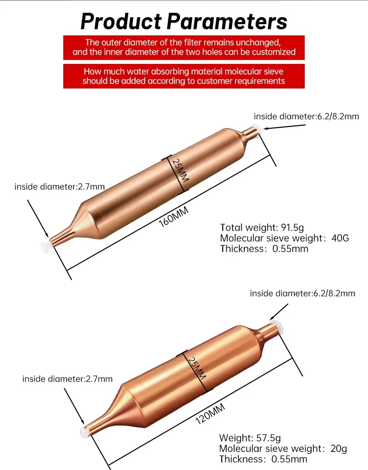 Longhey High-capacity Copper Refrigerator, No voltage, Manual - detail 4