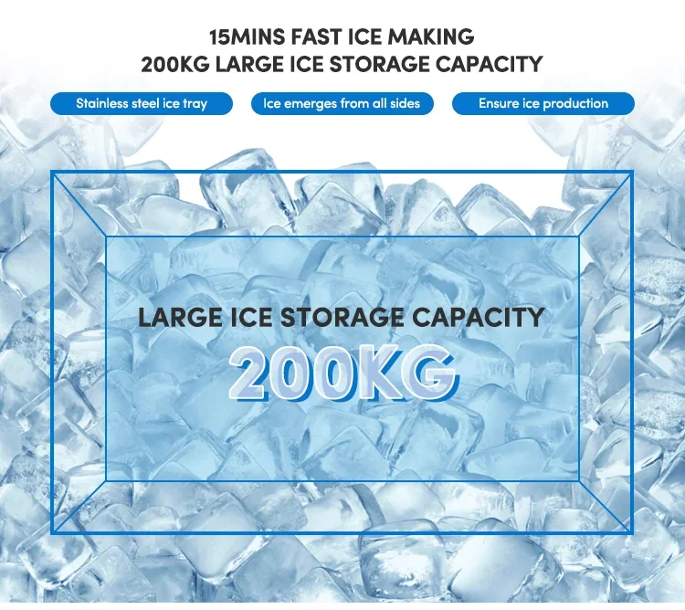 Ice Machines, 318Kg/24H, 220 - 240V, 500 W - detail 12