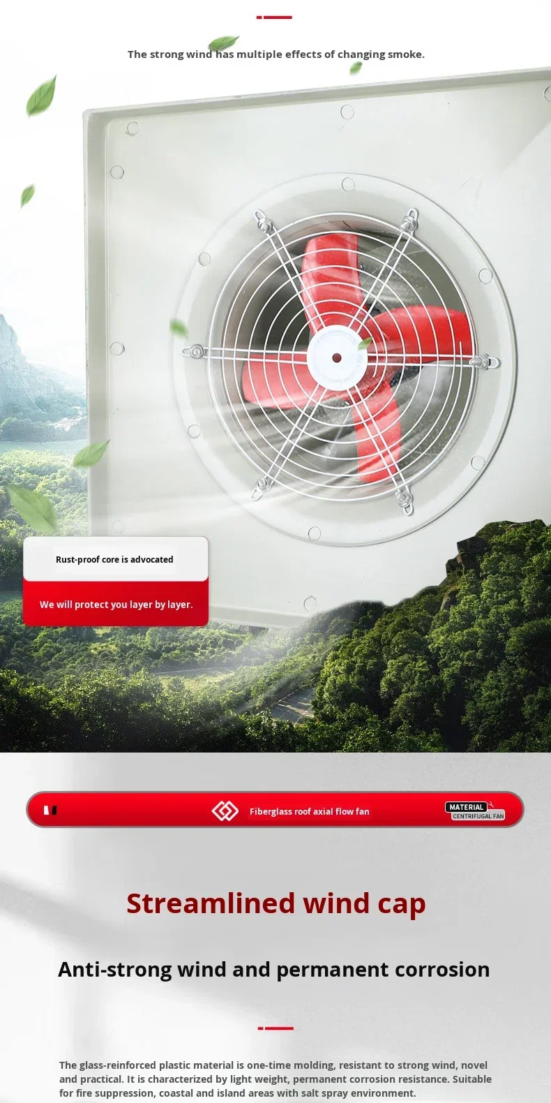Axial Flow Roof Fan, DWT, Copper, Explosion-Proof, 380V - detail 20