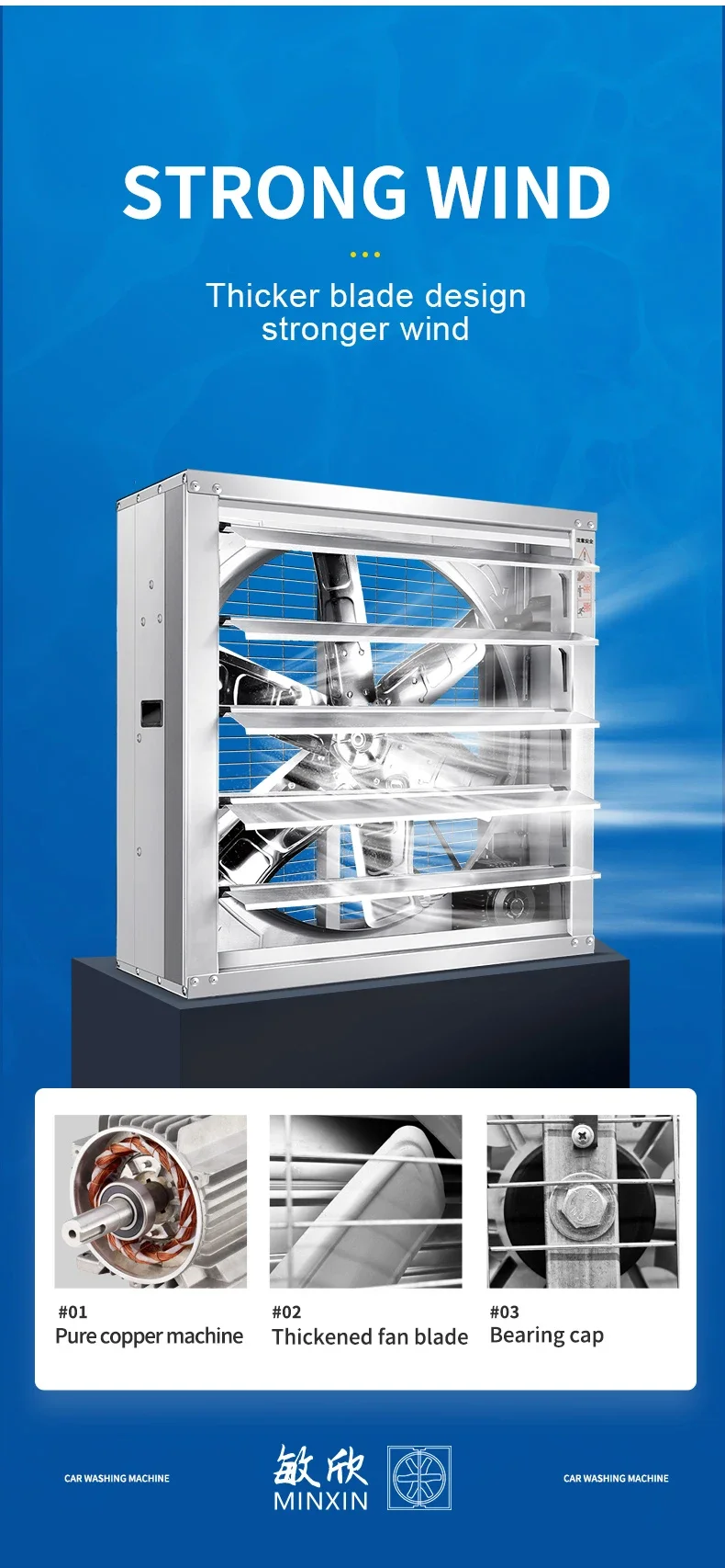 Exhaust Fan, 380 V, Electric - detail 2