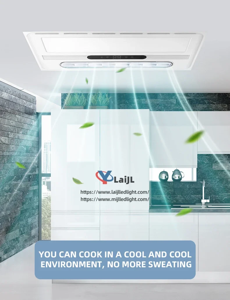Led Ceiling Fan, SAA, 2400W - detail 8