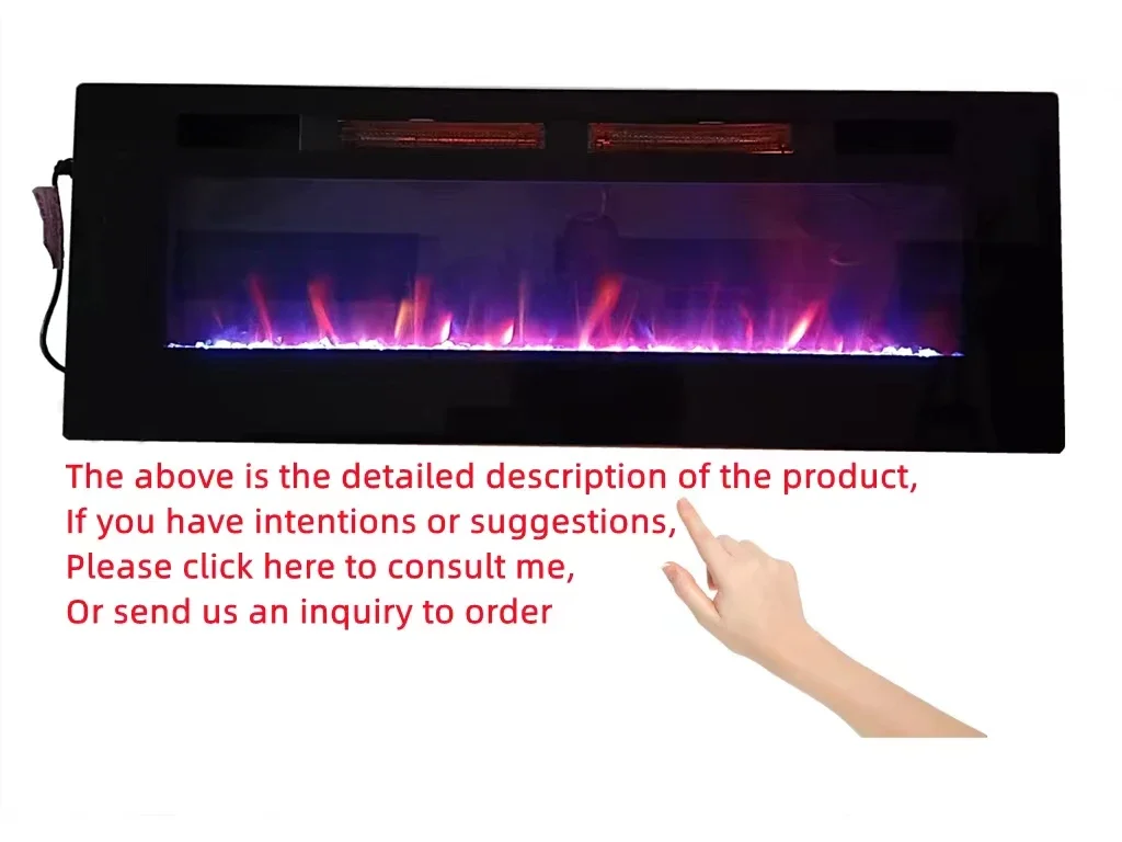 Stands with Electric Fireplace, 110V-240V, 750W - detail 70