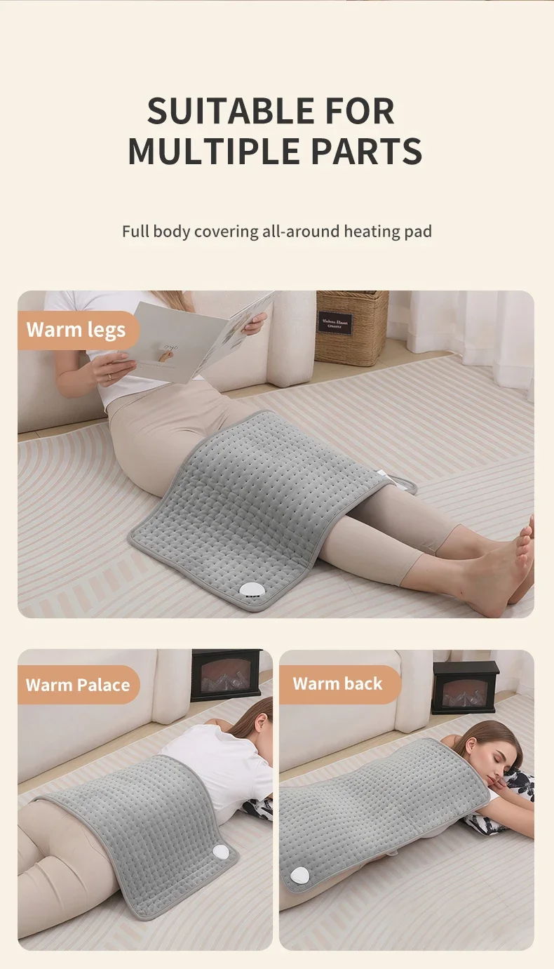 Electric Heating Pad Blanket, Crystal velvet - detail 12