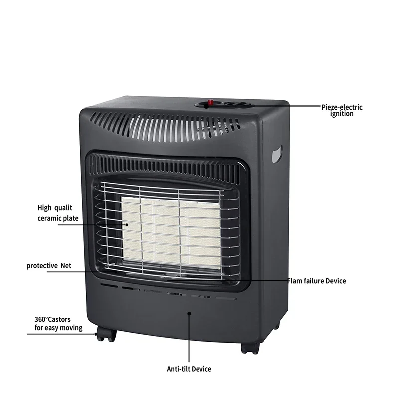 Mini Gas Heater, Wall, Portable - detail 6