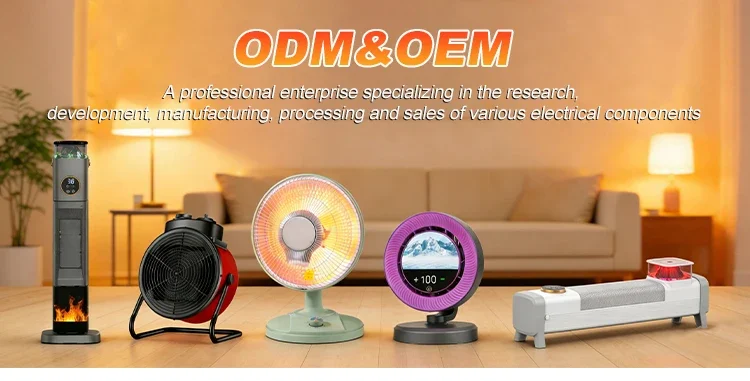 Infrared Room Heater, Portable, 600W, Polypropylene - detail 2