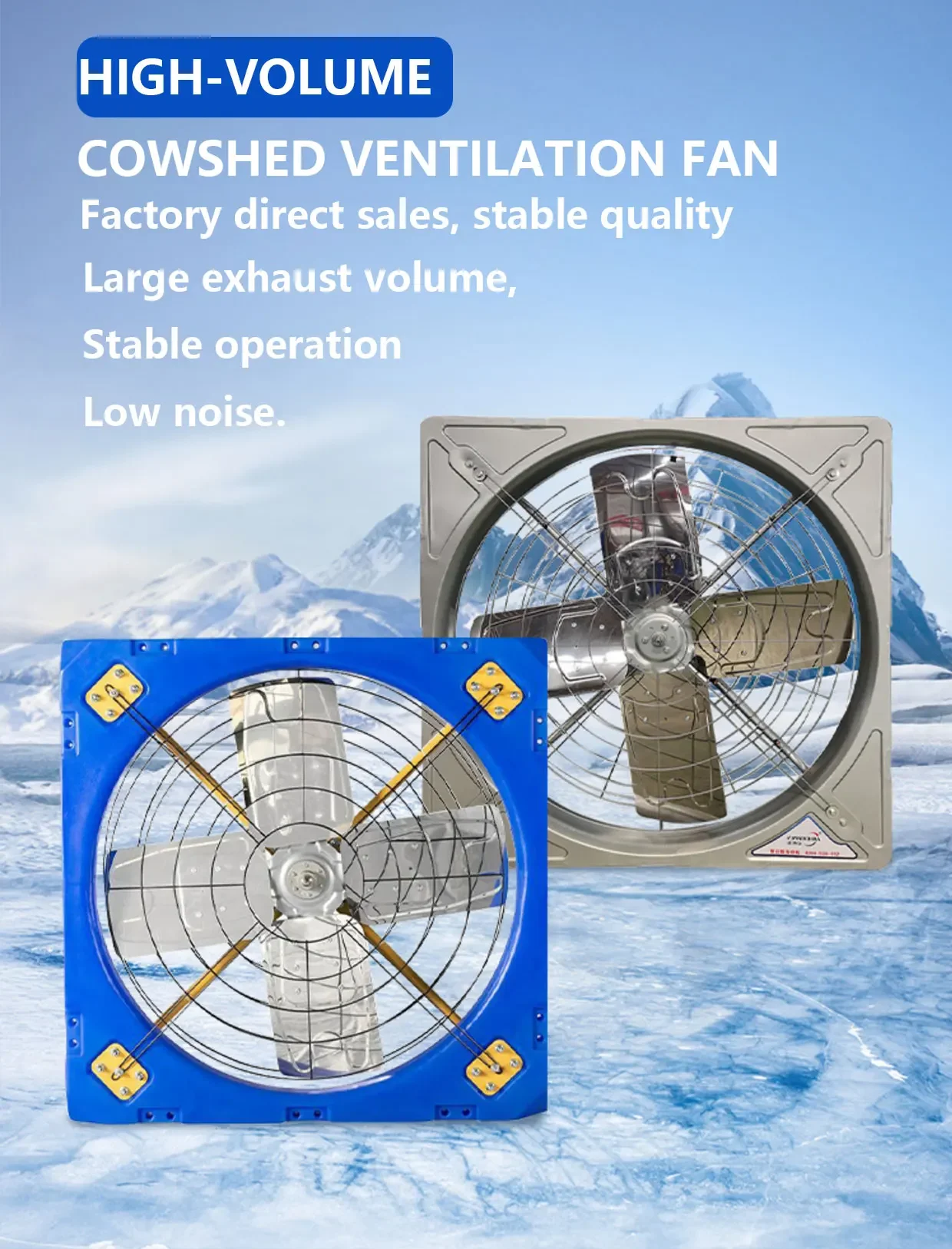 Flow Hanging Fan, Axial, 380 V, Electric - detail 2
