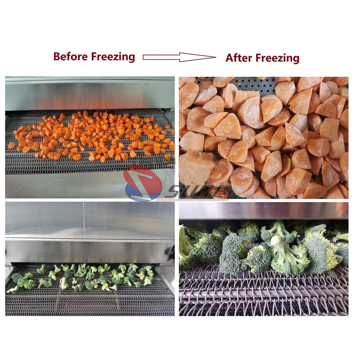 Selling Tunnel Freezer, 220 380v, 85 KW(113.99hp) - detail 6