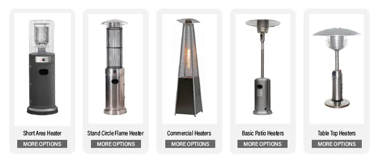 Patio Heater, 48, Stianless Steel - detail 2
