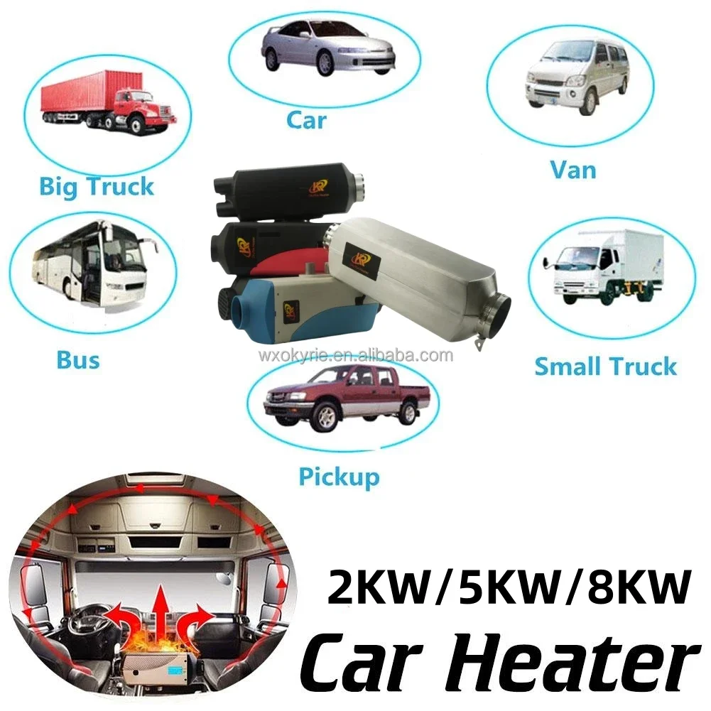 Portable Parking Air Heater, 5kw, 8kw, 12v, 24v - detail 46