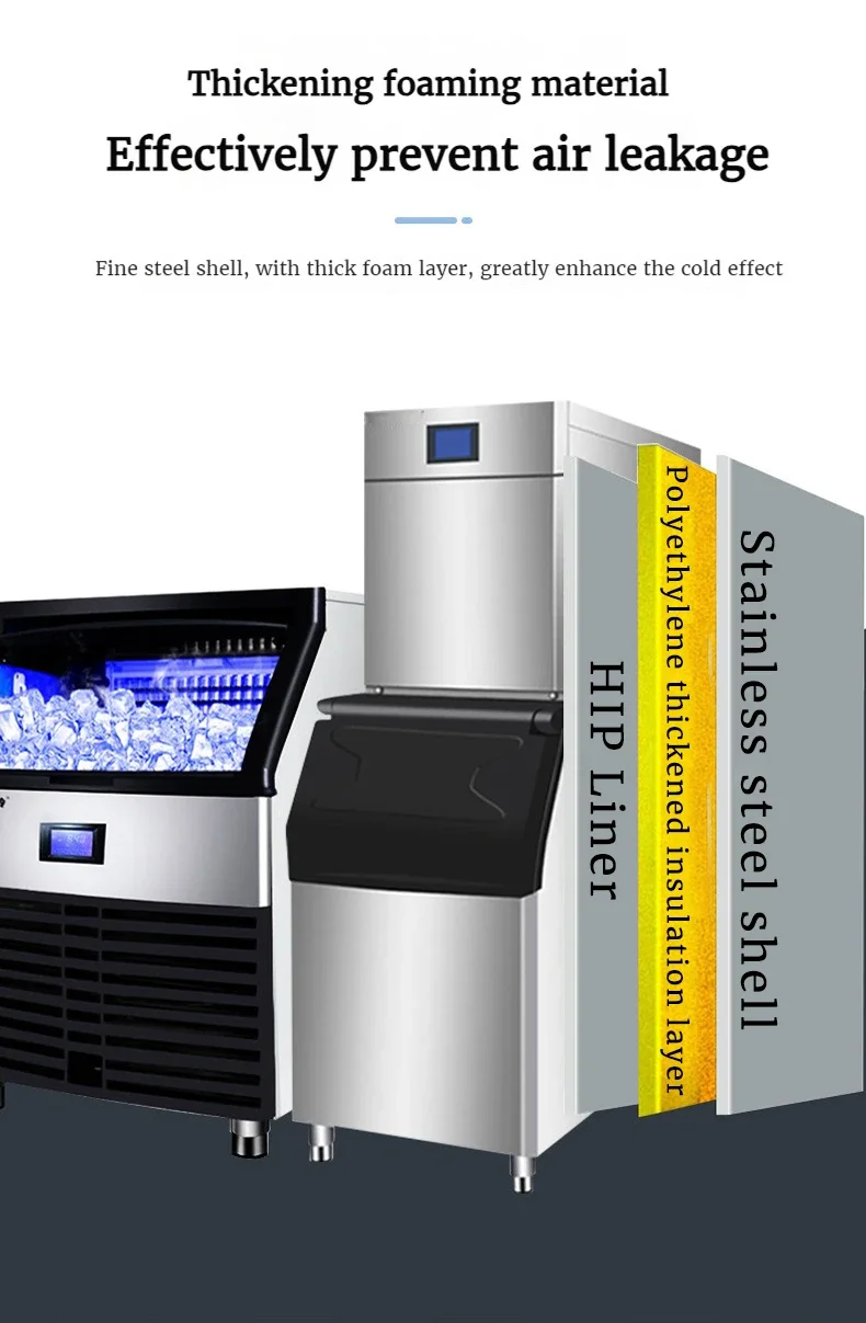 Ice Machines, 80kg/100kg/130kg, 220 V, 450 W - detail 6