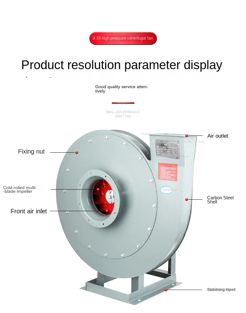 Conveying Induced Draft Fan, Centrifugal, 380, Carbon Steel - detail 26