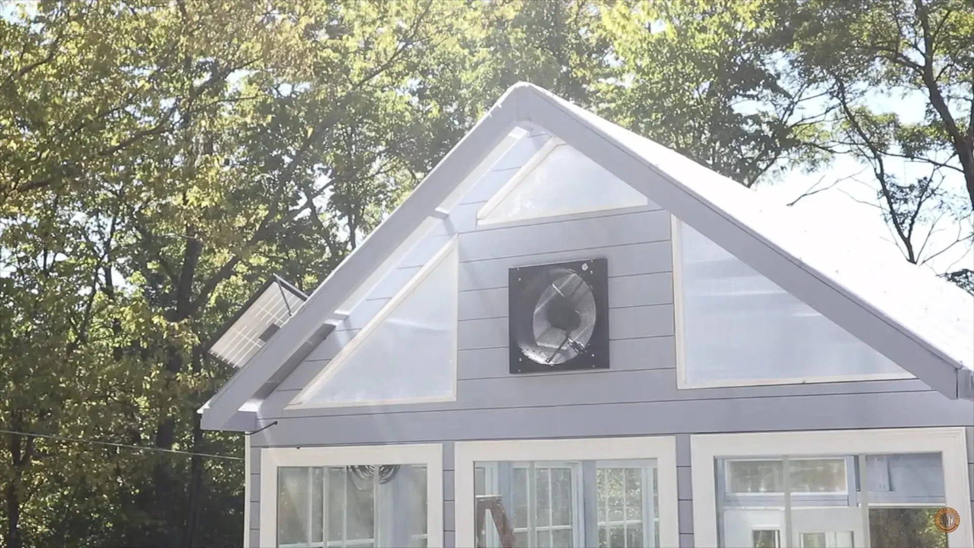 Solar Exhaust Fan, 24V, Wall - detail 12