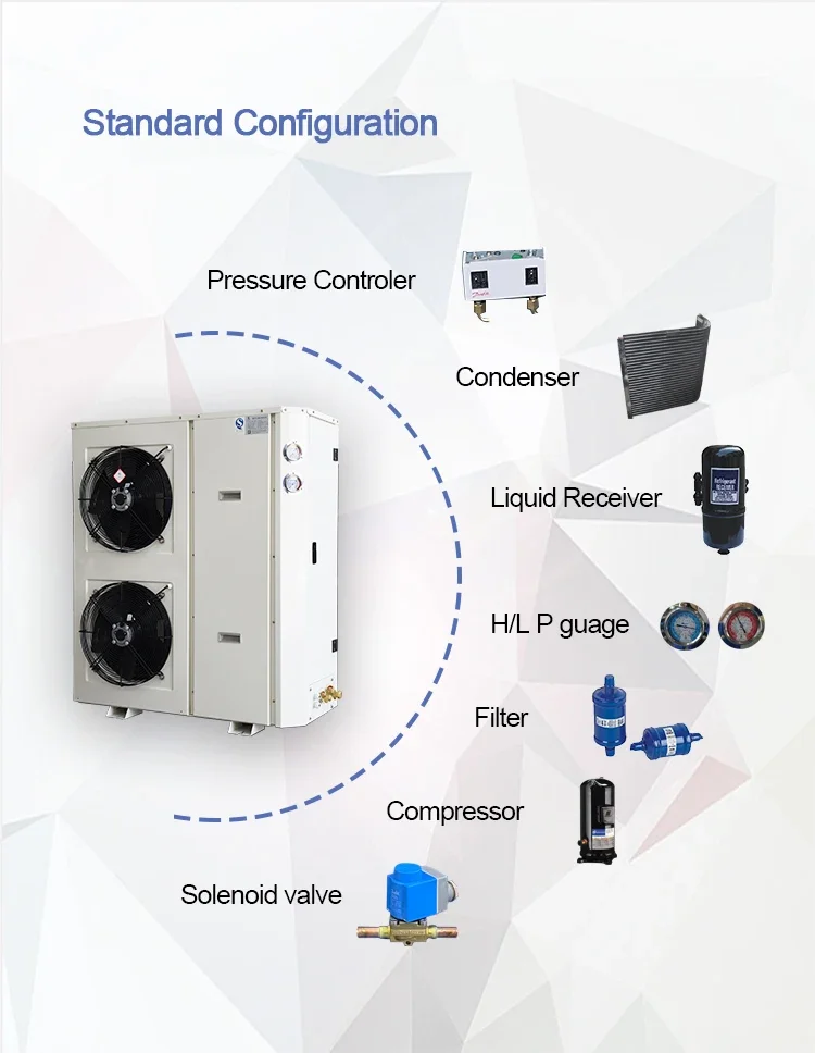 Condensing Unit, 220V, R404a - detail 10