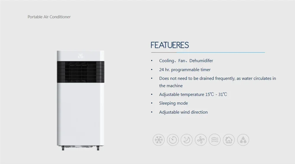 Portable Air Conditioner, 8000, 220, 3000 - detail 6
