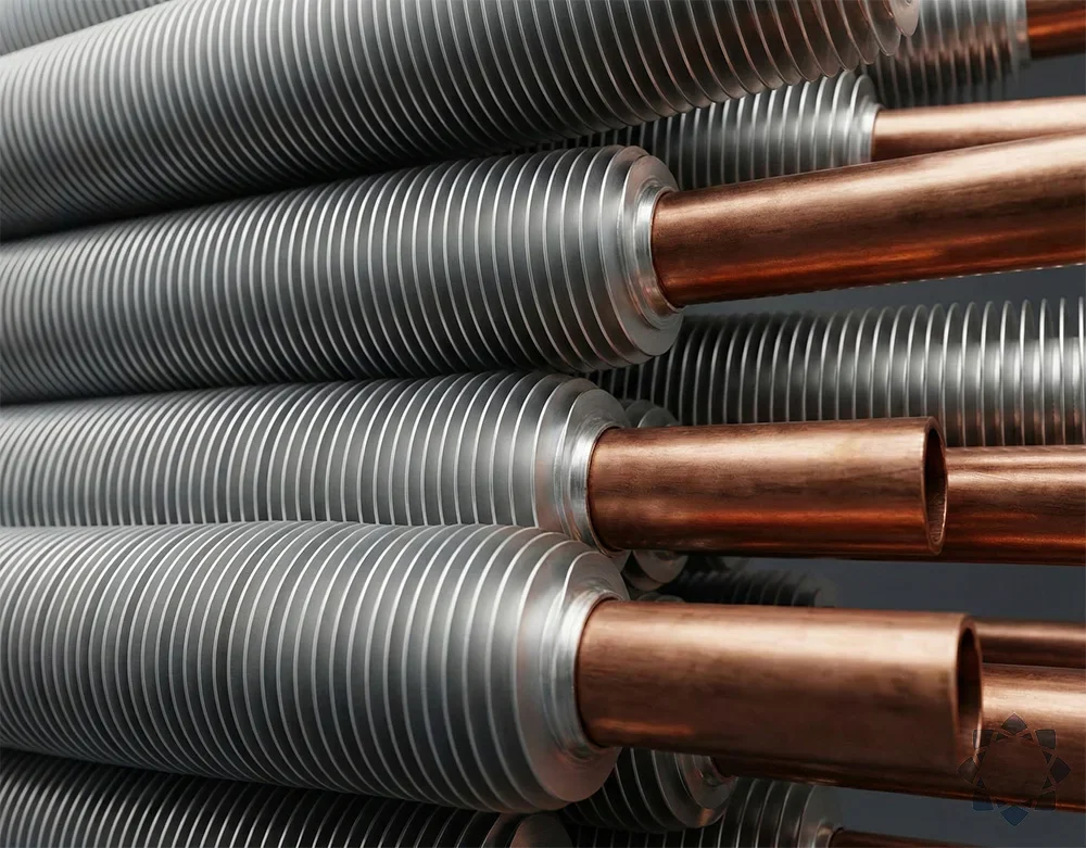 Finned Tube Heat Exchanger, AESIMA, Steel, 220V/380V - detail 14