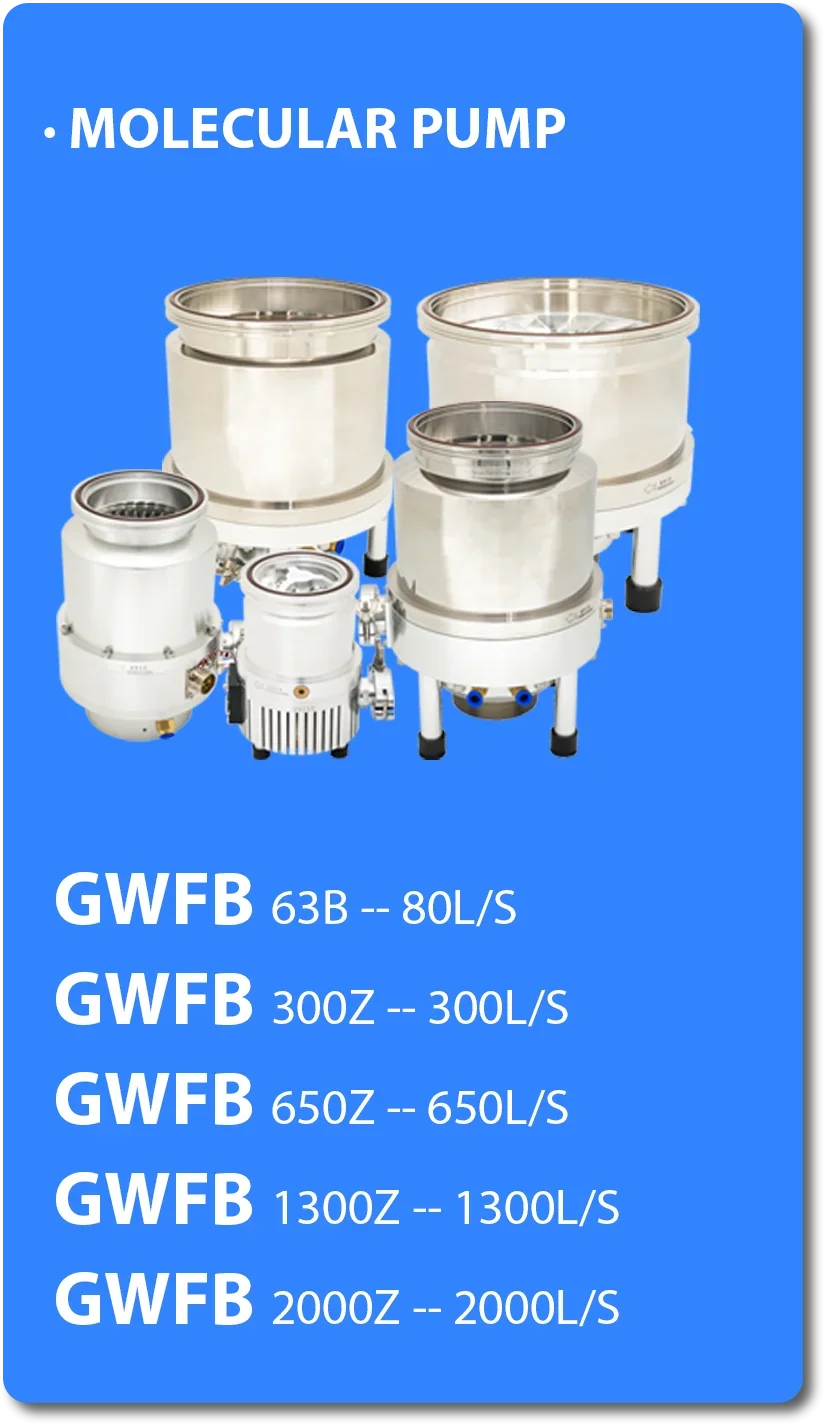 Molecular Turbomolecular Vacuum Pump, 300L/S, GWFB-300Z, 700 - detail 32