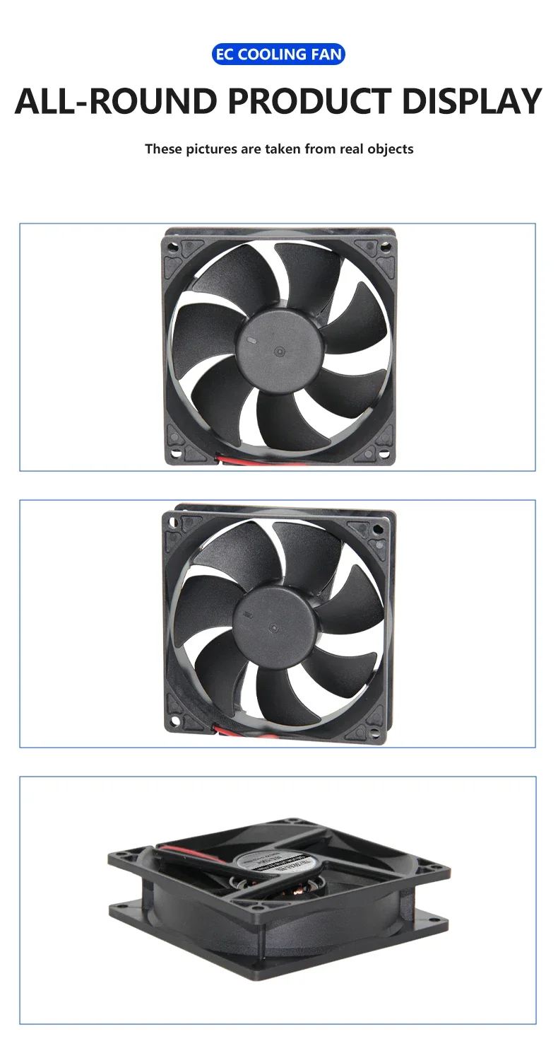 Cooling Fan, 9225, 220V, Axial, 92x92x25mm - detail 12