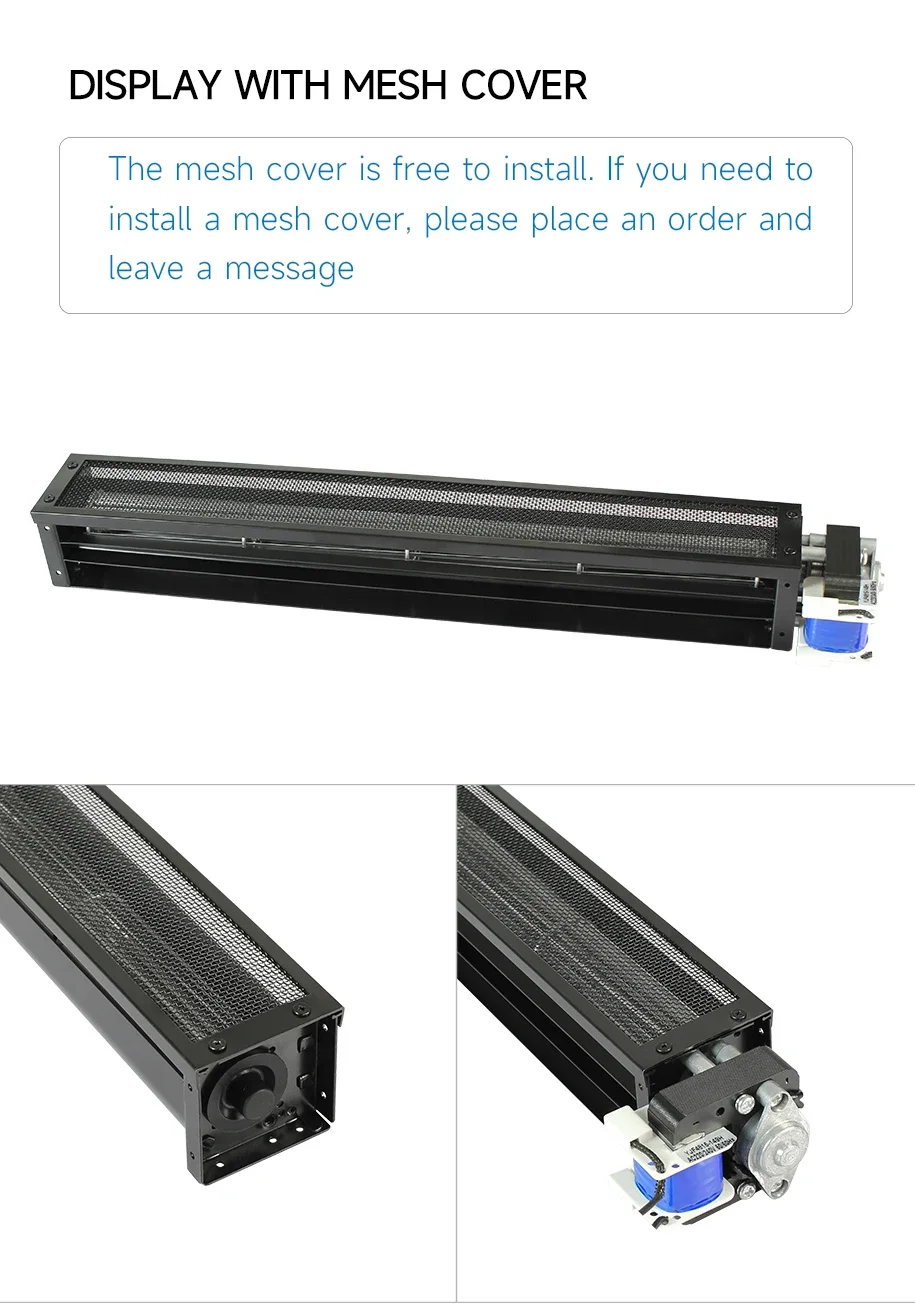Cross Flow Fan, PRSK, 120V, 230V, 30mm - detail 6