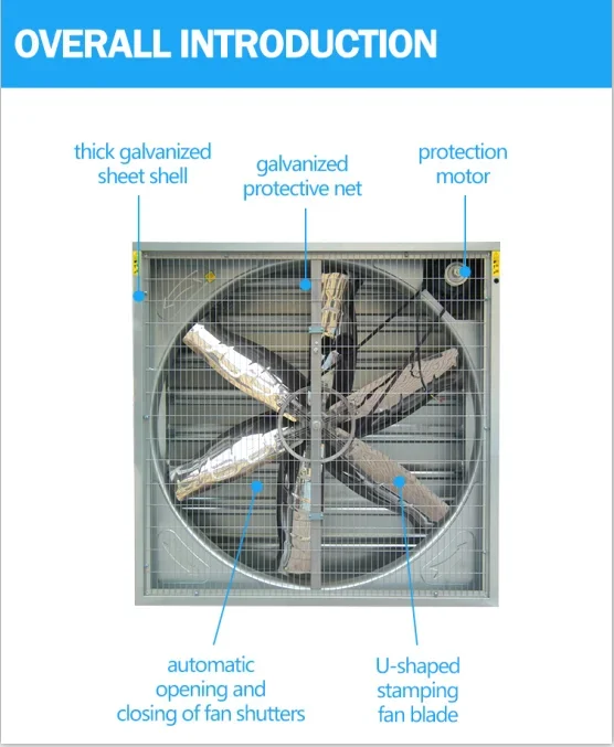 Type Poultry House Extractor, 220, Electric - detail 4