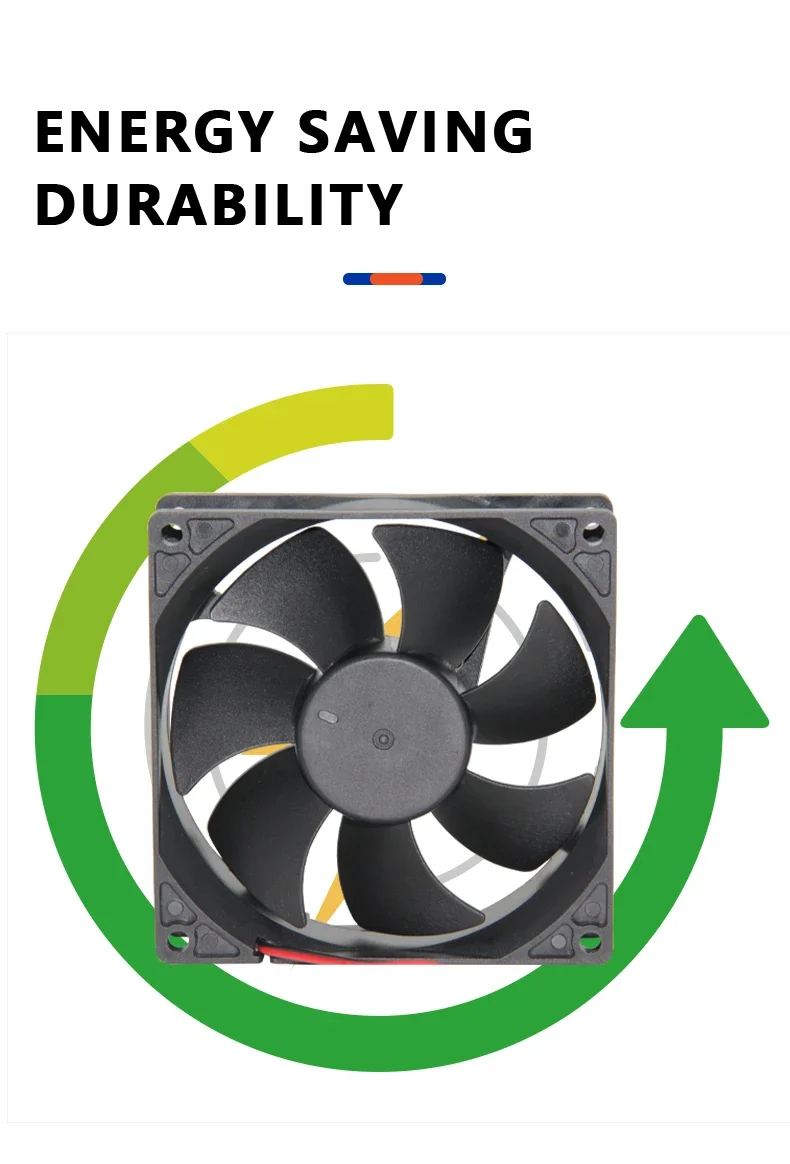 Cooling Fan, 9225, 220V, Axial, 92x92x25mm - detail 8
