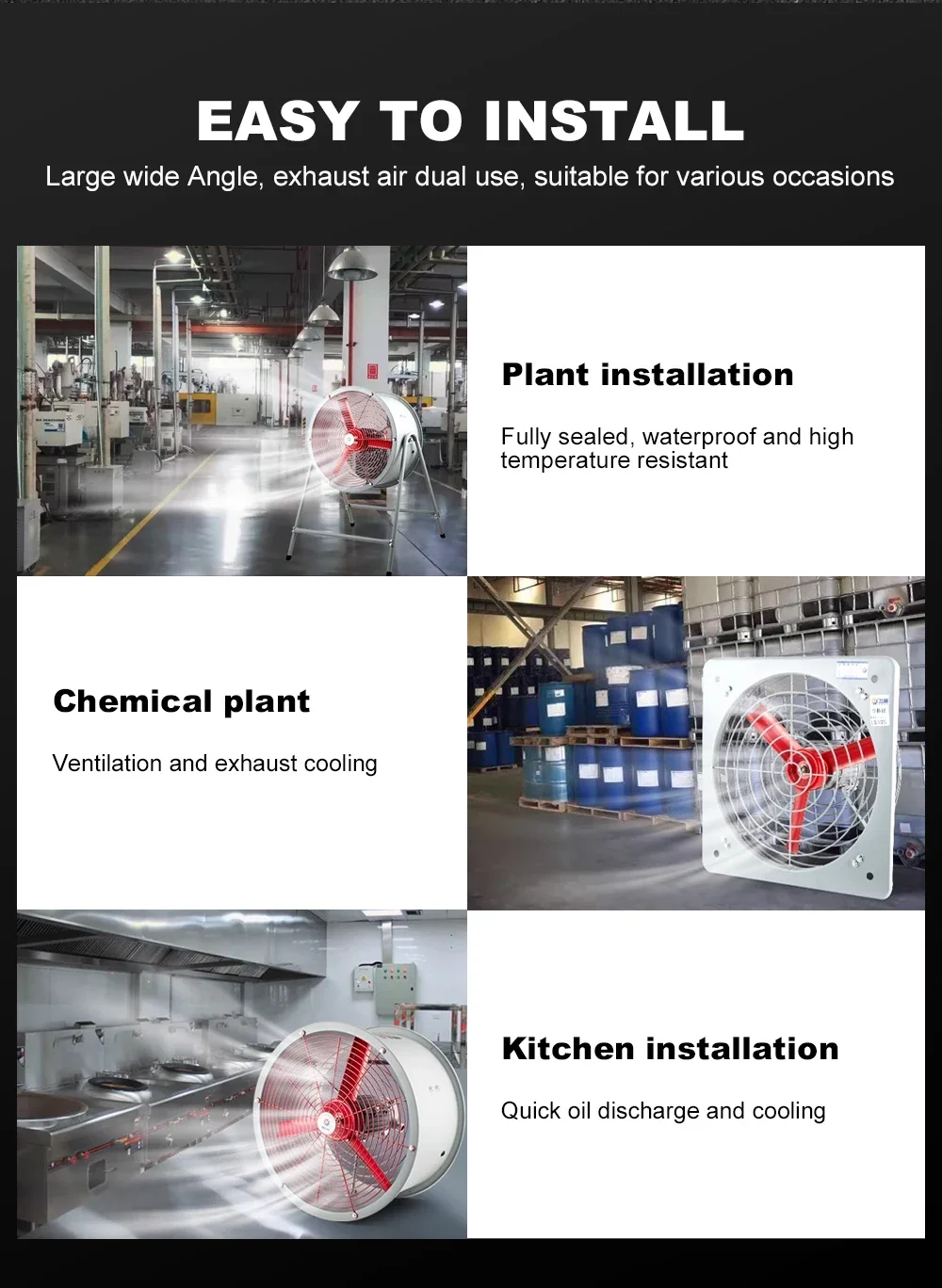 Oemodm Explosion-proof Axial Fan, BFAG, Stainless, Steel - detail 16