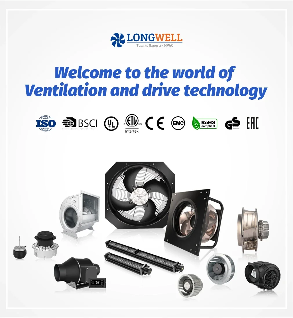 Centrifugal Fan, LONGWELL, 355mm, 230V/440V - detail 2