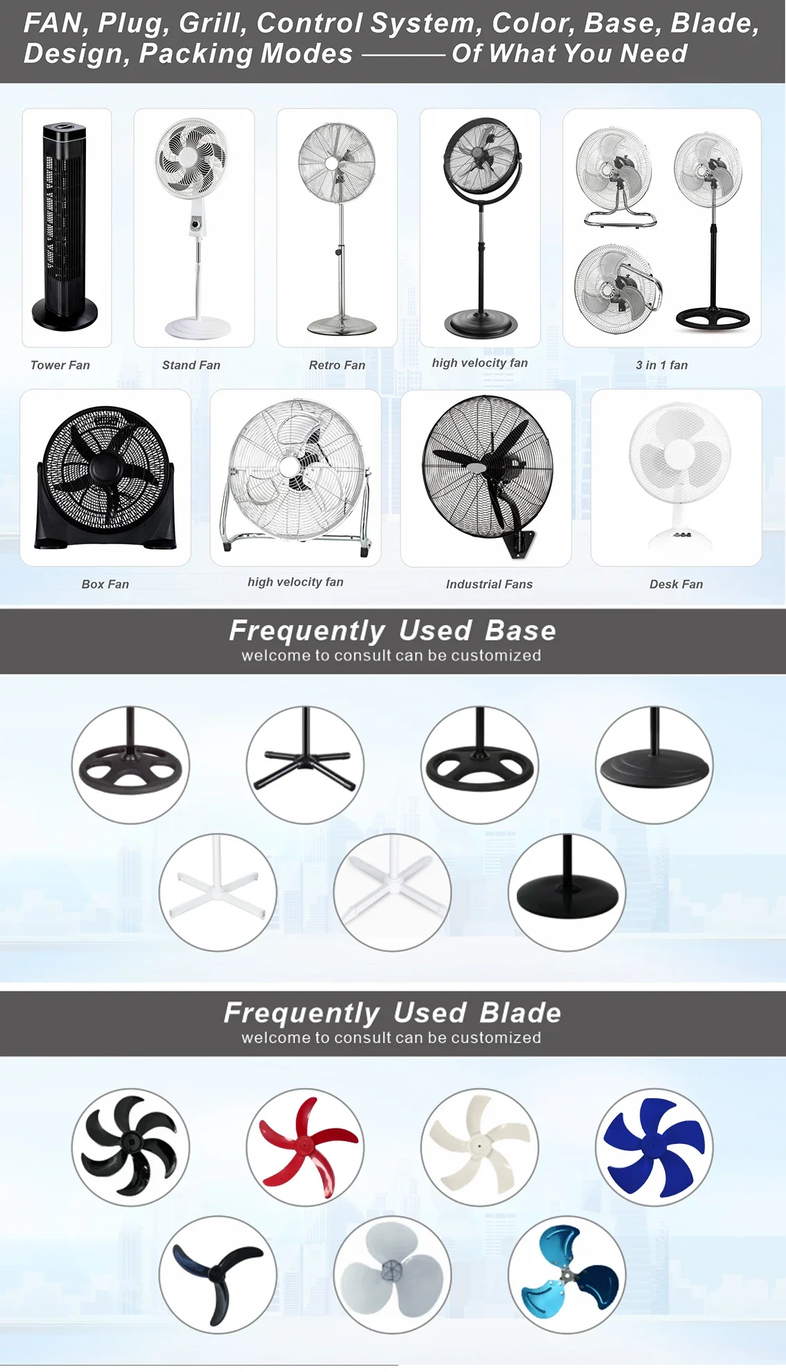 Pedestal Bladeless Fan, Electric Power, 50 - detail 22