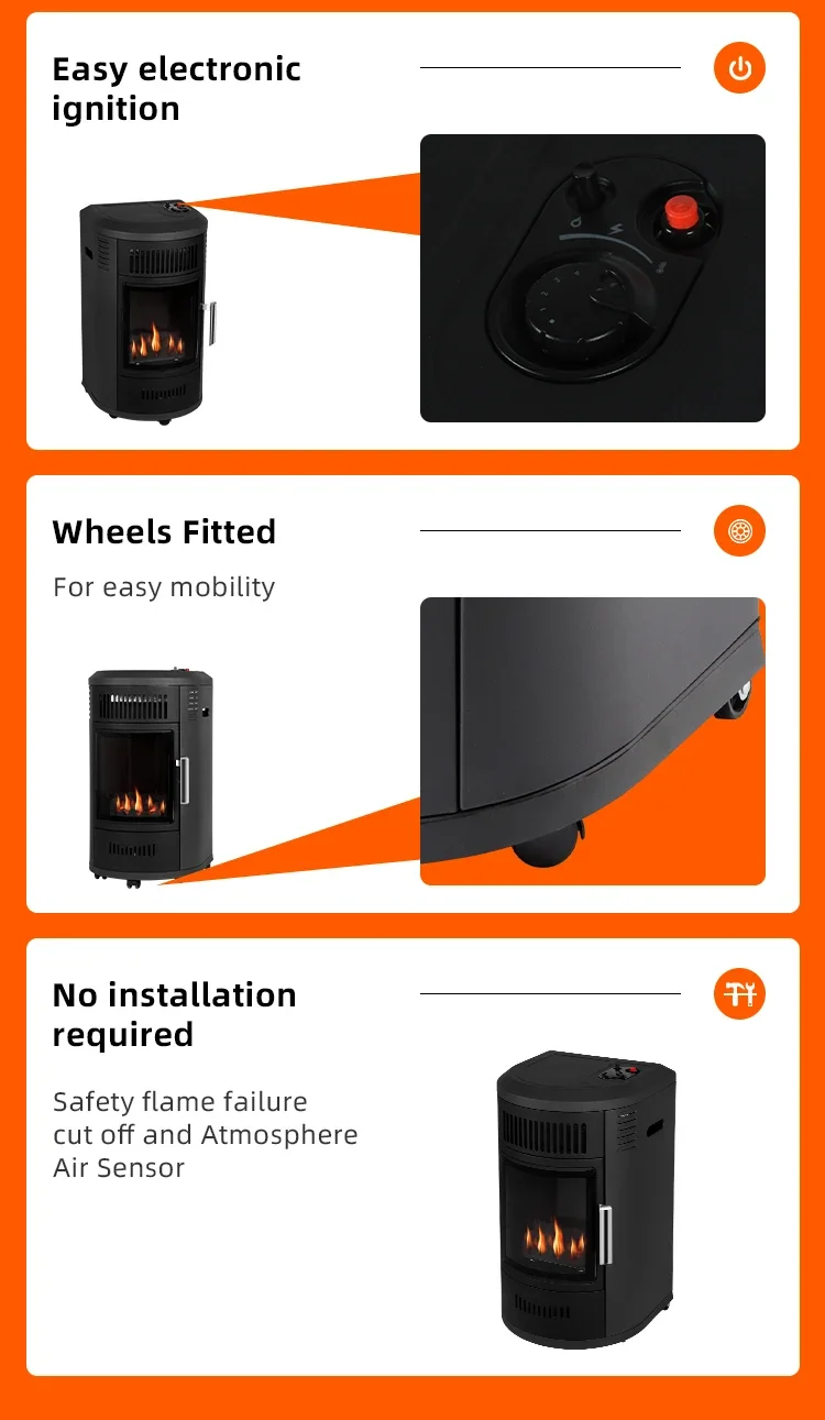 Gas Heater, Portable, FH-508B, LPG - detail 20