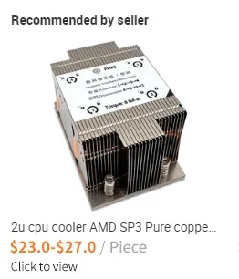 Cpu Cooler, 12V, 3U, Copper - detail 10