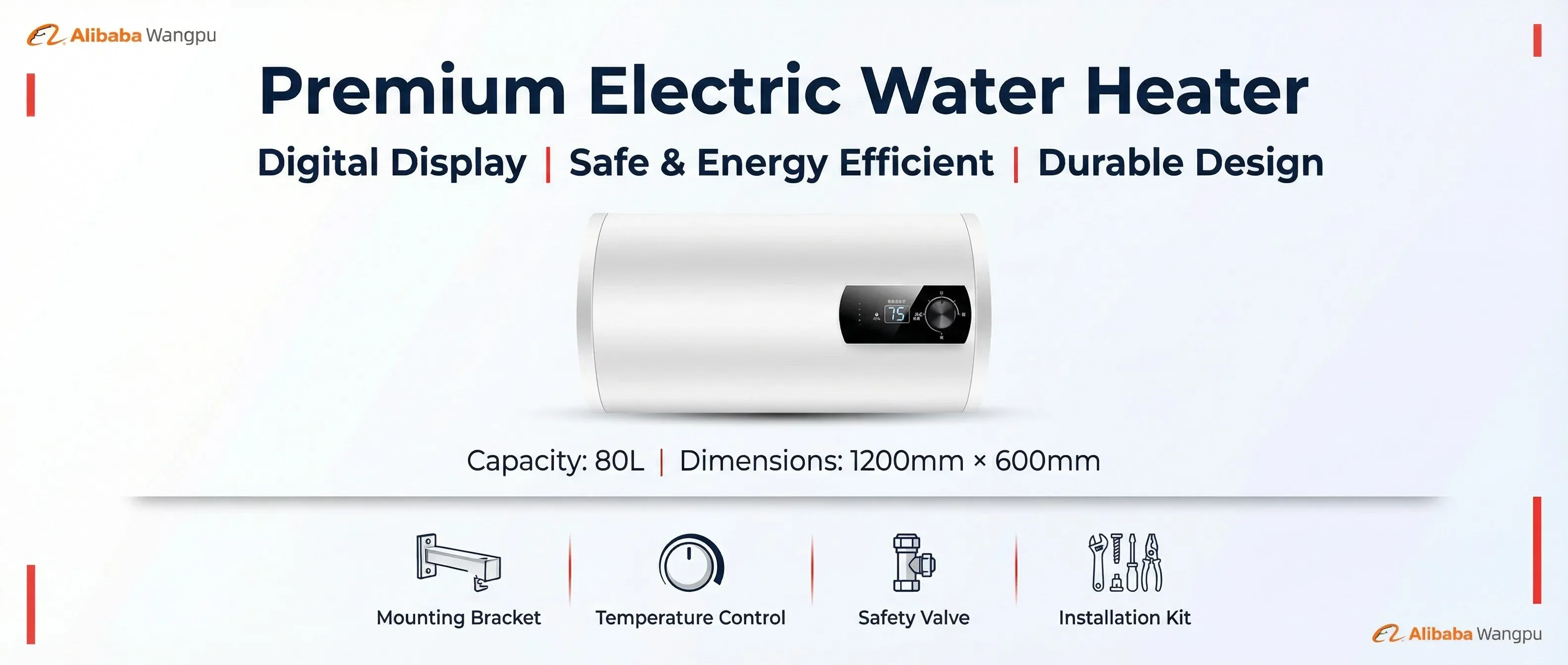 Electric Water Heater, 40L, 2000W - detail 26