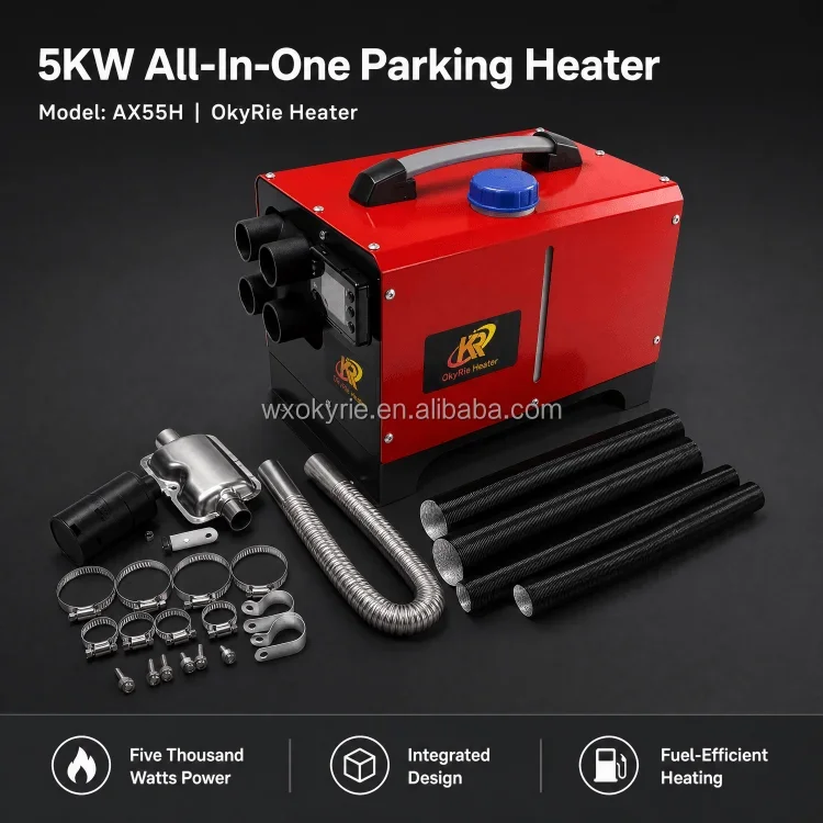 Okyrie Diesel Air Heater, 12V, 24V, 5000W, 8KW - detail 6