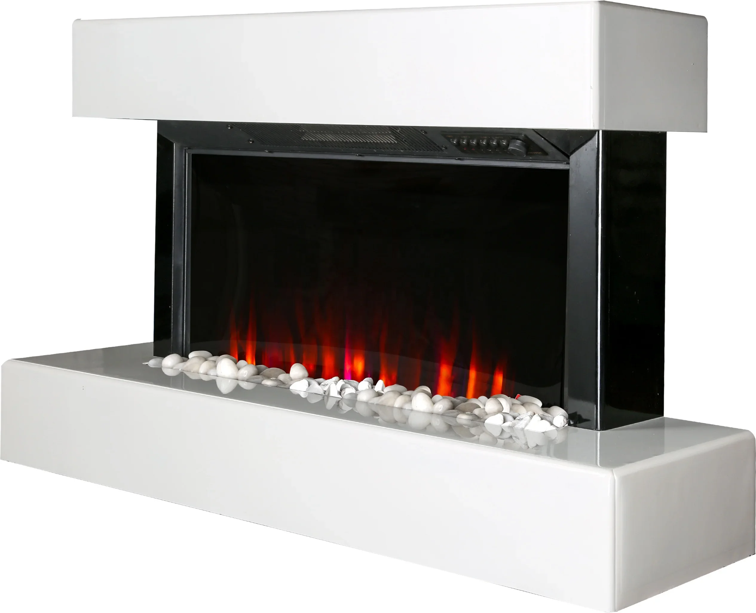 Cabinet Electric Heating Fireplace, Wall, 220-240V, 1000W - detail 2