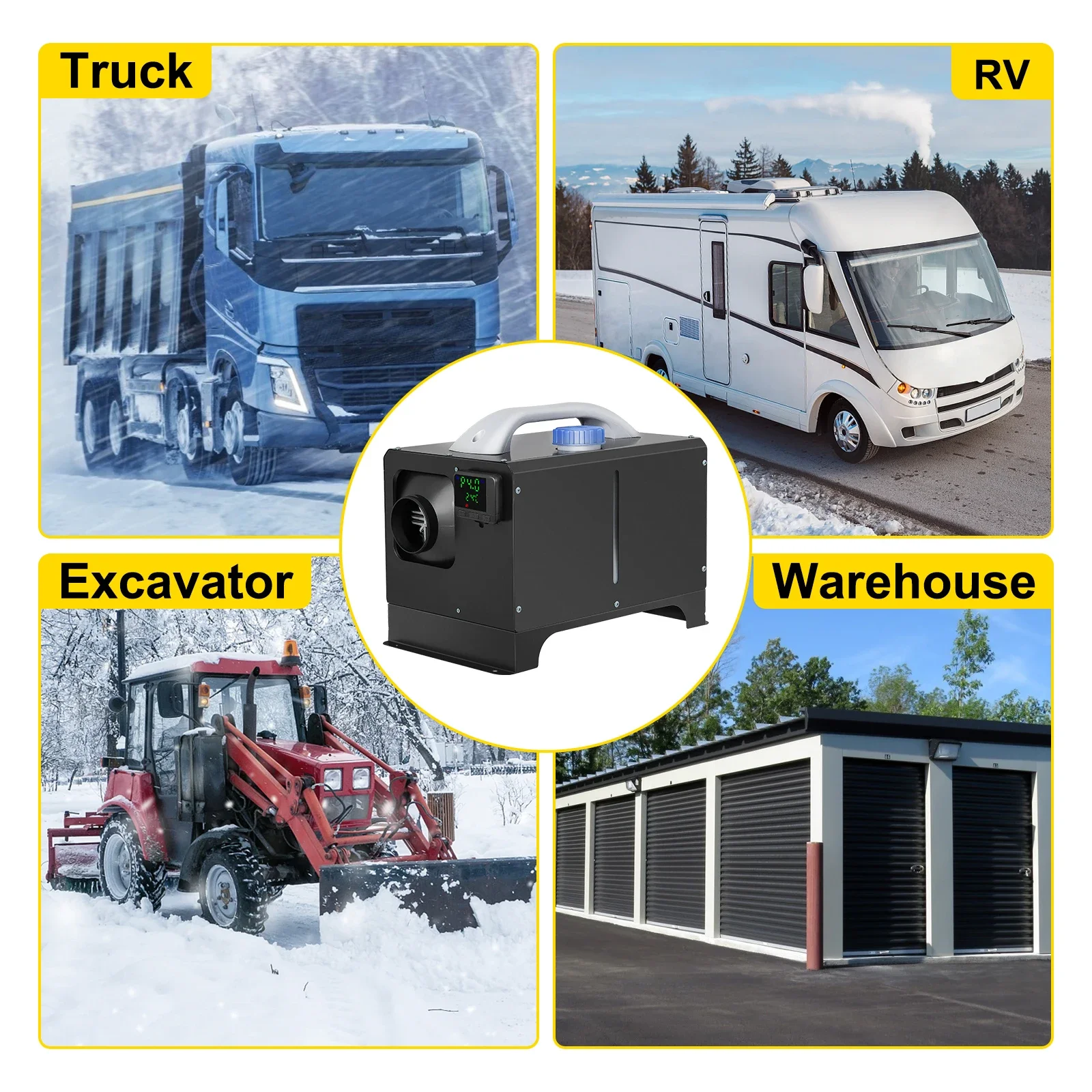 Diesel Parking Heater, 5kW, 8kW, 12V, 24V - detail 34