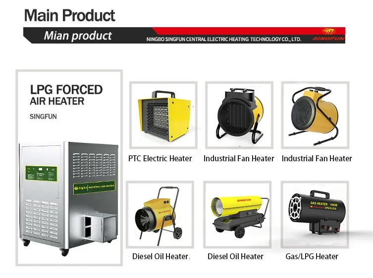Space Electric Fan, 3KW, Portable, PTC - detail 8