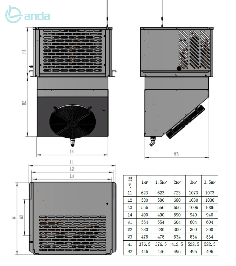 Cold Room Storage, 110-240V, 10 W - detail 12