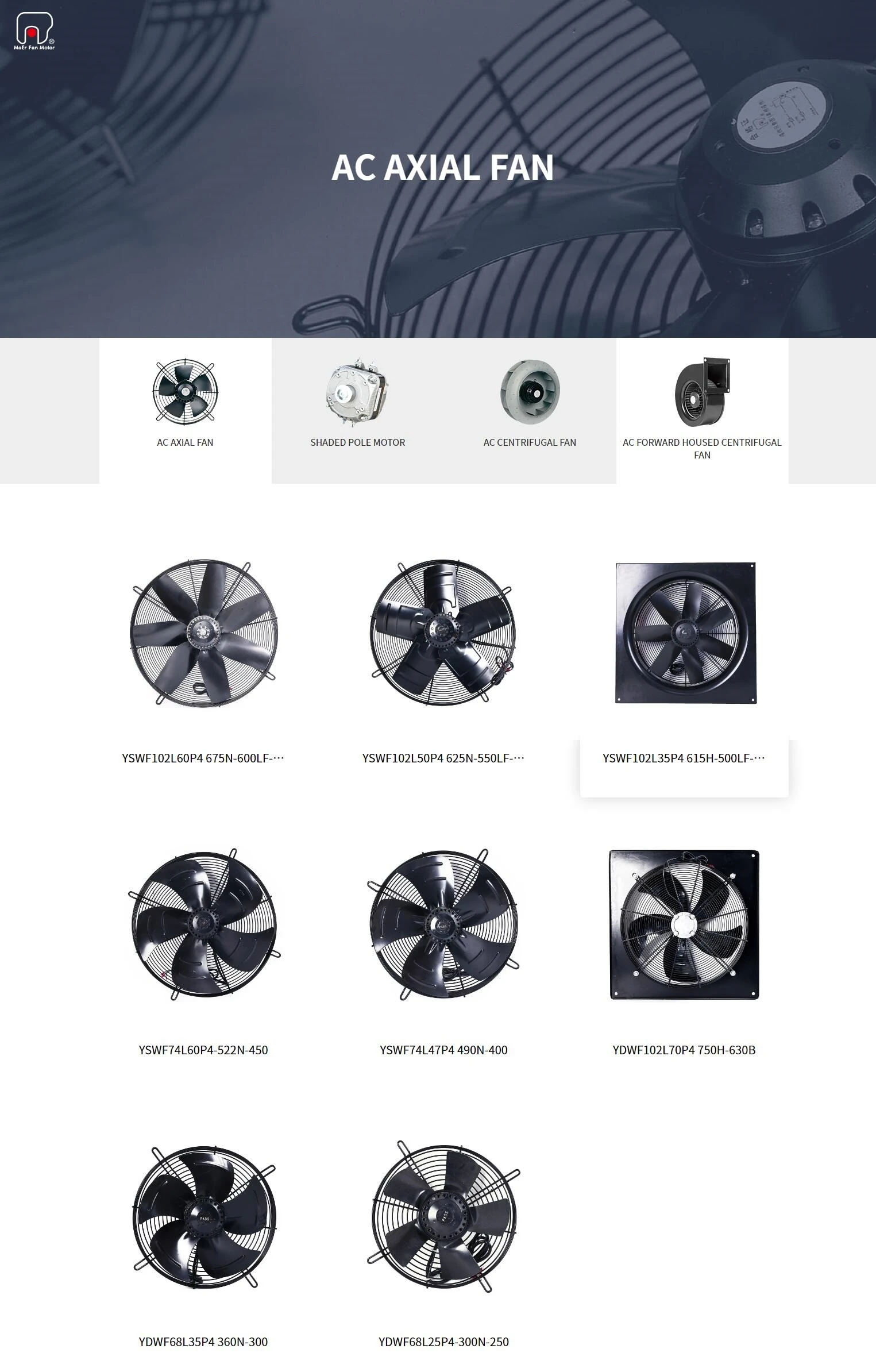 Outdoor Axial Flow Fan, 200MM, 250MM, 300MM, 350MM - detail 4