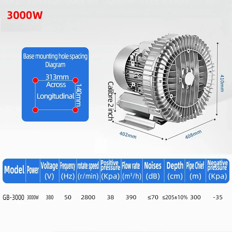 Ring Blower, 250W, 220V - detail 14