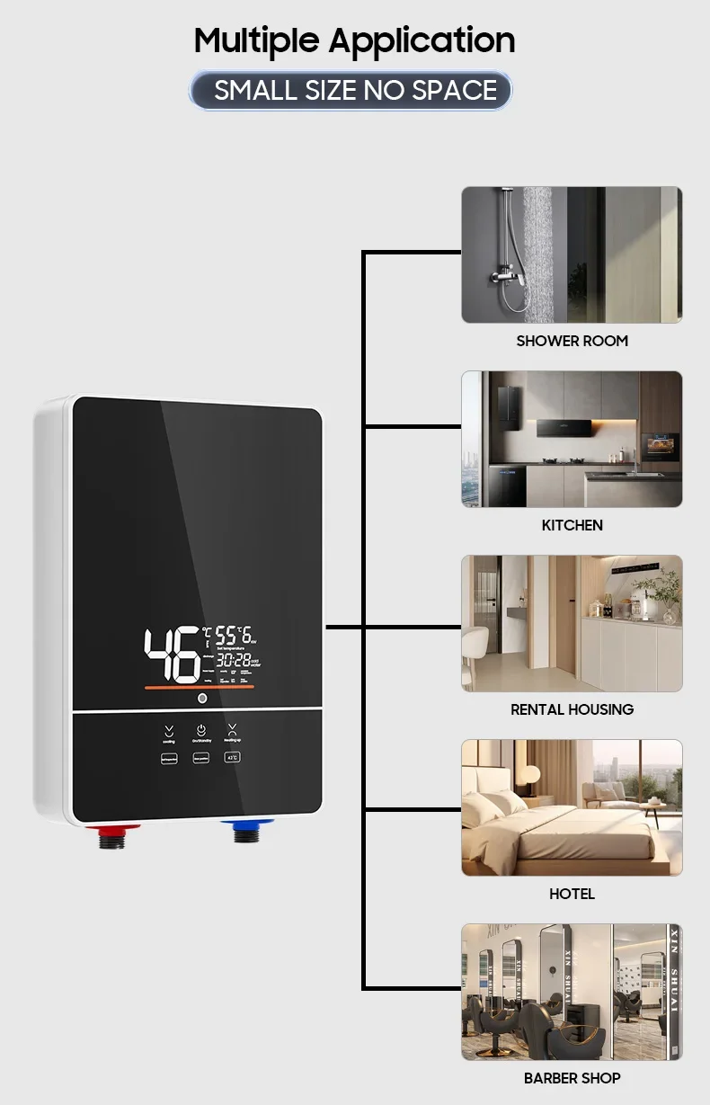 Electric Water Heater, 6000W, 220V - detail 16