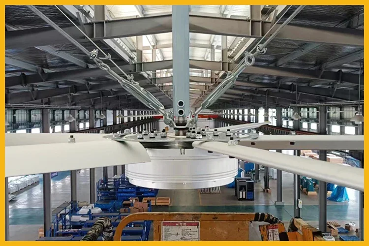 Hvls Fan, 16-24ft, Ceiling - detail 8