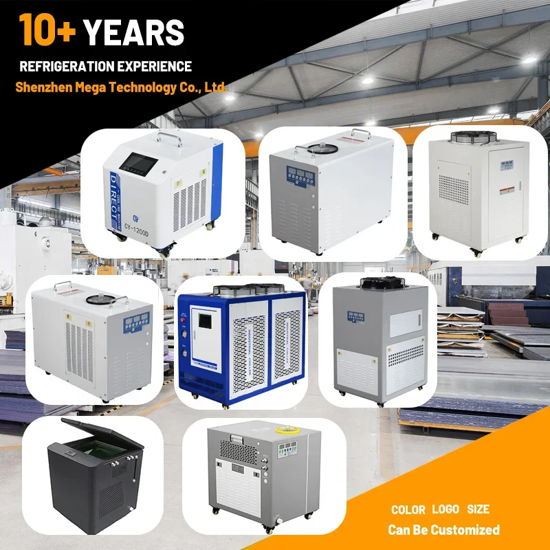 Cooled Industrial Water Chiller, R134A/R410A, 50~35C - detail 26