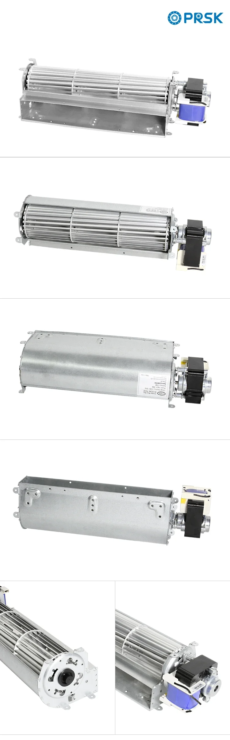 Cross Flow Fan, PRSK, 220V, 60mm, Aluminum - detail 2
