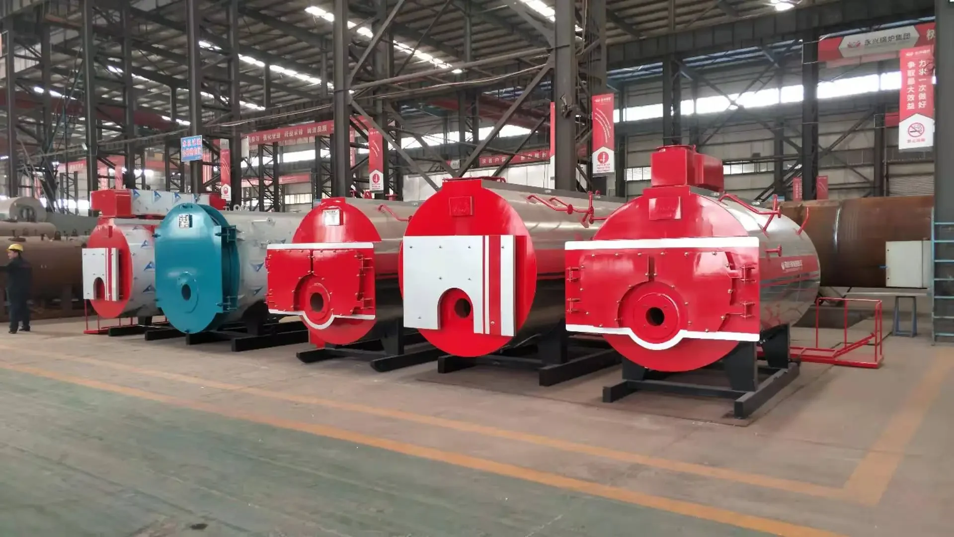 Year-round Electric Boiler, Carbon Steel, Natural Circulation - detail 30
