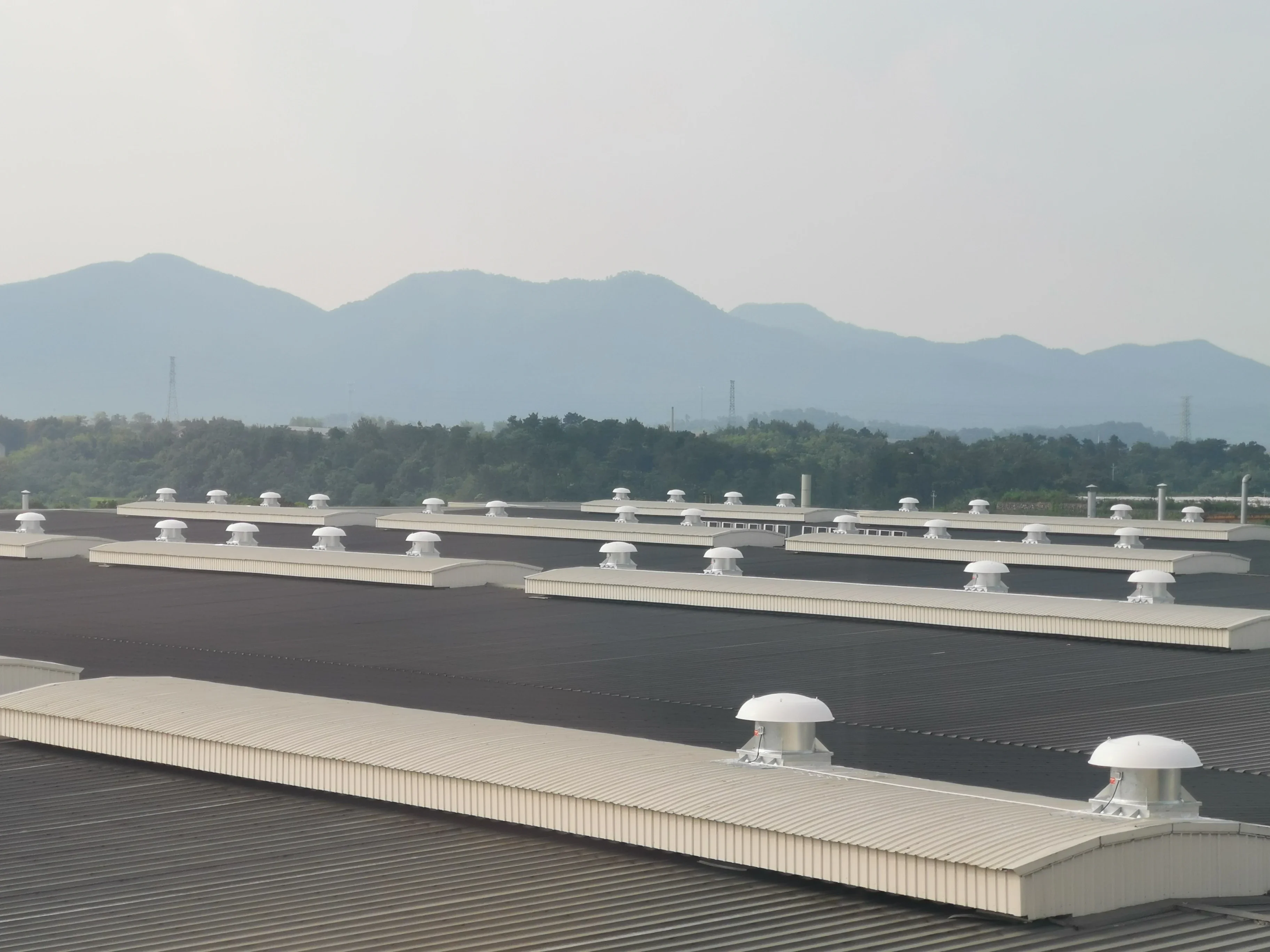 Mounted Industrial Exhaust Fan, Aluminum, Axial, Roof - detail 4