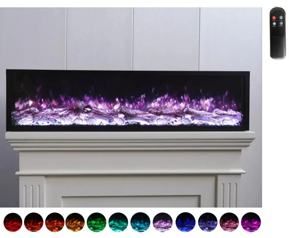 Electric Fireplace, 30inch, Wall - detail 34