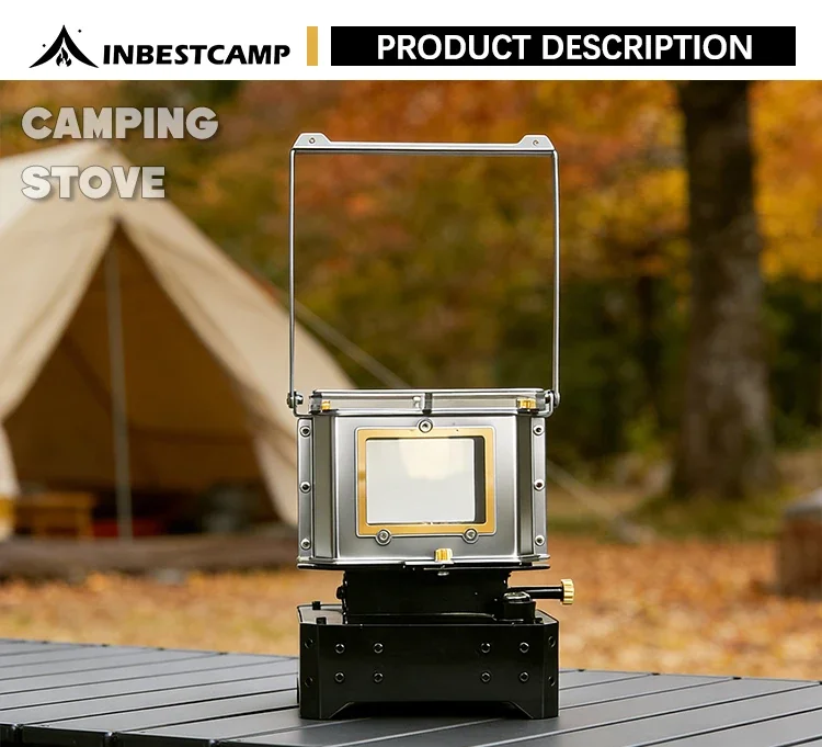 Patio Camping Kerosene Stove, INBESTCAMP, Stainless Steel - detail 4